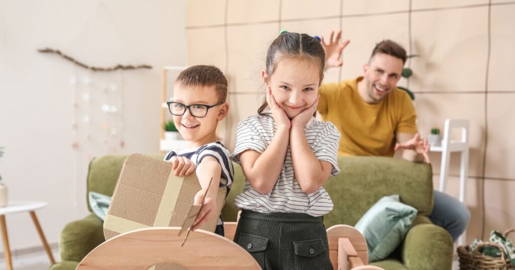 trò chơi tại nhà cho bé 3-4 tuổi